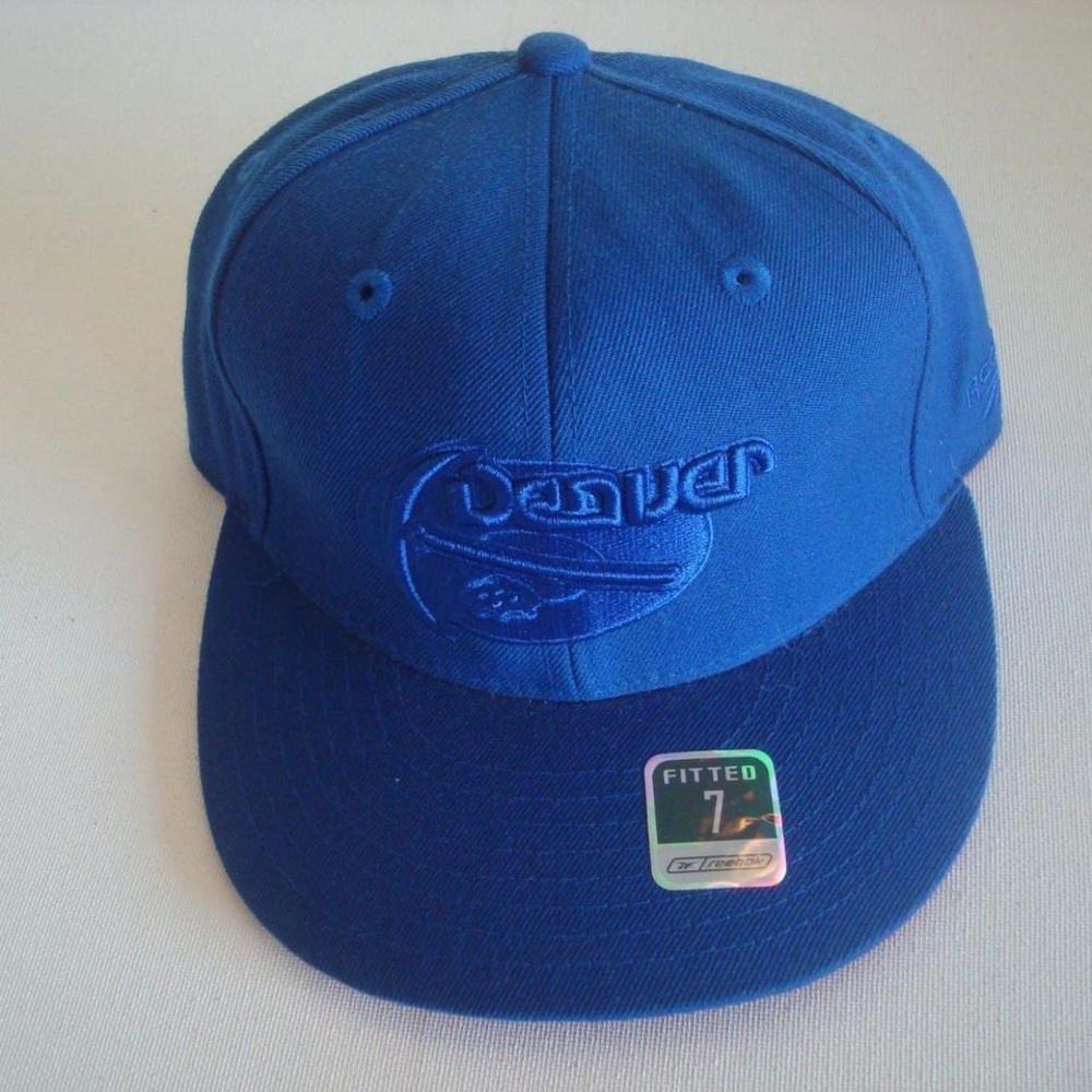 DENVER NUGGETS REEBOK SIZE 7 VINTAGE HAT CAP 00S B1 Y2K